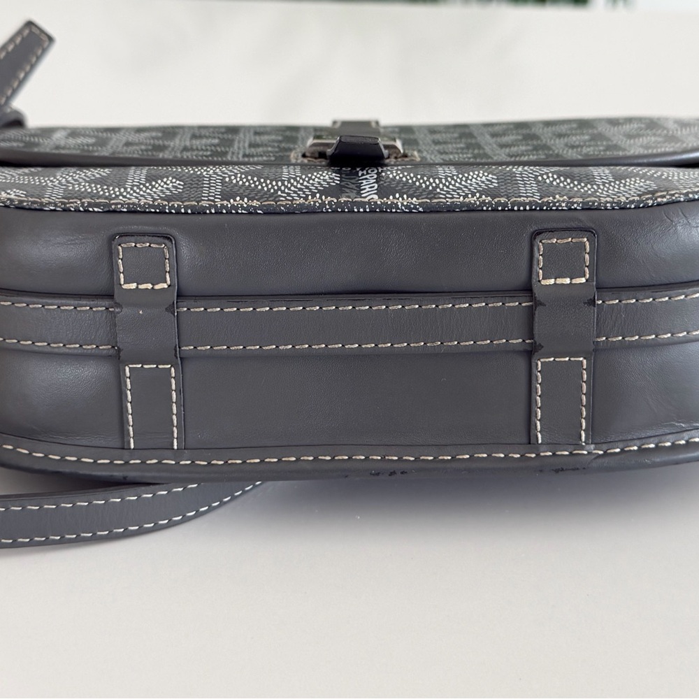 Goyard Belvedere PM Gray Crossbody - Picture 5 of 13